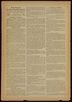 Deutsches Nachrichtenbüro vom 31.03.1938