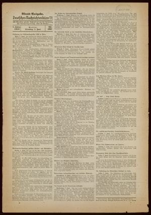 Deutsches Nachrichtenbüro vom 07.06.1938