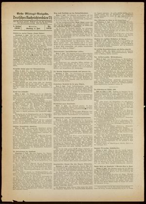 Deutsches Nachrichtenbüro vom 04.07.1938