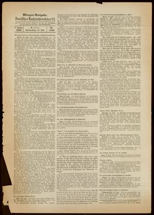 Deutsches Nachrichtenbüro vom 14.07.1938