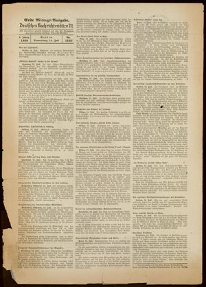 Deutsches Nachrichtenbüro vom 14.07.1938