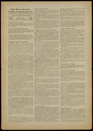 Deutsches Nachrichtenbüro vom 18.07.1938
