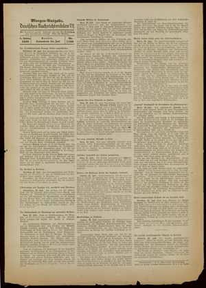 Deutsches Nachrichtenbüro vom 23.07.1938