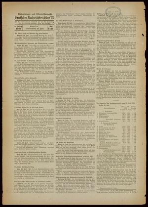 Deutsches Nachrichtenbüro vom 23.07.1938