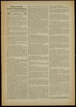 Deutsches Nachrichtenbüro vom 17.08.1938