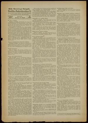 Deutsches Nachrichtenbüro vom 19.08.1938