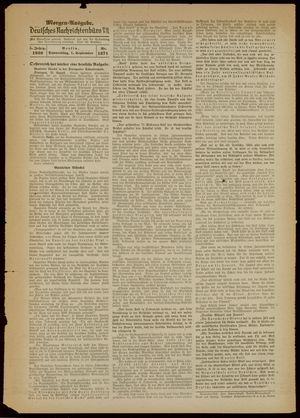 Deutsches Nachrichtenbüro vom 01.09.1938