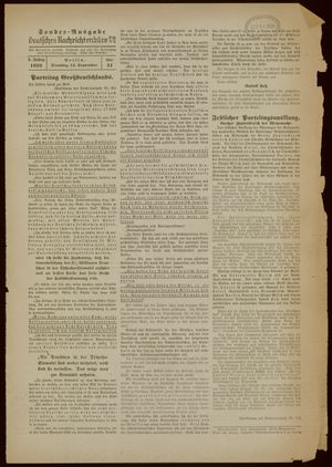 Deutsches Nachrichtenbüro vom 13.09.1938