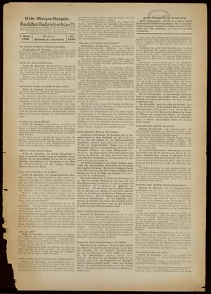 Deutsches Nachrichtenbüro vom 21.09.1938
