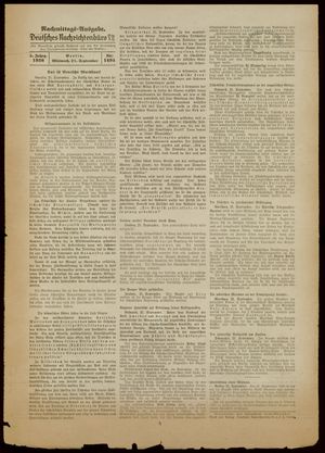 Deutsches Nachrichtenbüro vom 21.09.1938