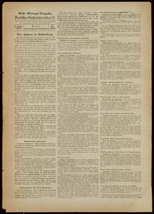 Deutsches Nachrichtenbüro vom 22.09.1938