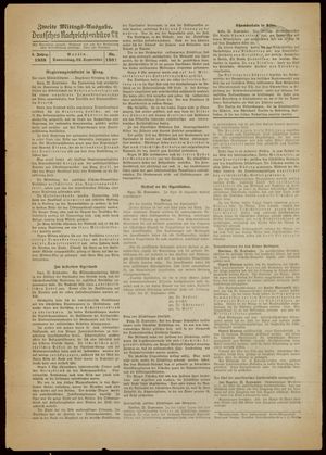 Deutsches Nachrichtenbüro vom 22.09.1938