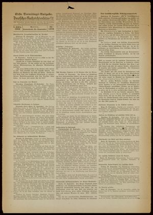 Deutsches Nachrichtenbüro on Sep 24, 1938