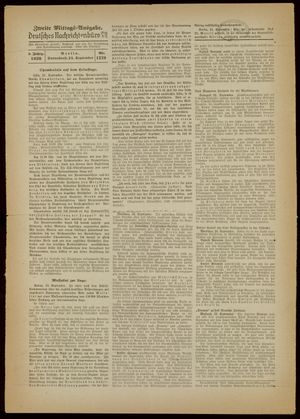 Deutsches Nachrichtenbüro on Sep 24, 1938