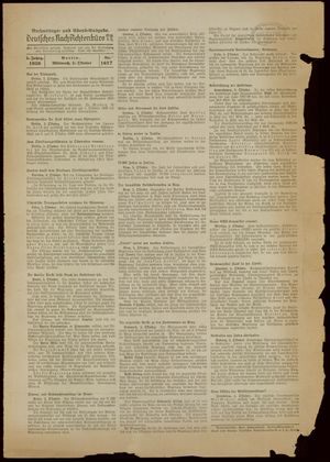 Deutsches Nachrichtenbüro vom 05.10.1938
