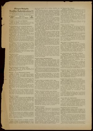 Deutsches Nachrichtenbüro vom 15.10.1938