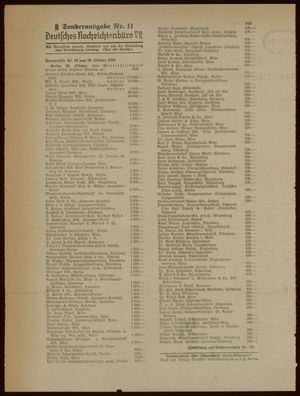 Deutsches Nachrichtenbüro on Oct 26, 1938