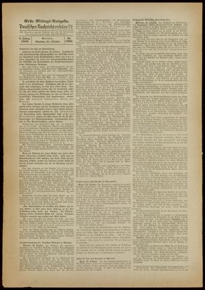 Deutsches Nachrichtenbüro vom 31.10.1938