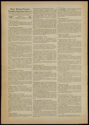 Deutsches Nachrichtenbüro vom 31.10.1938