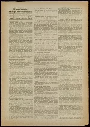 Deutsches Nachrichtenbüro vom 01.11.1938
