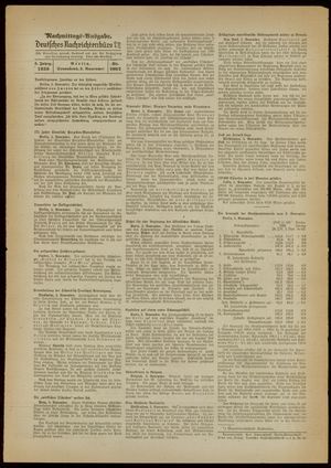 Deutsches Nachrichtenbüro vom 05.11.1938