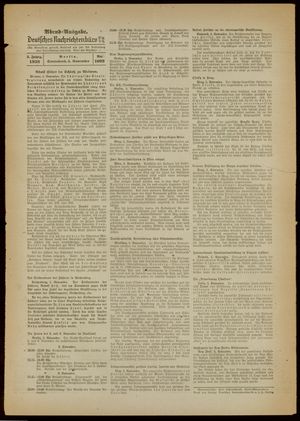 Deutsches Nachrichtenbüro vom 05.11.1938