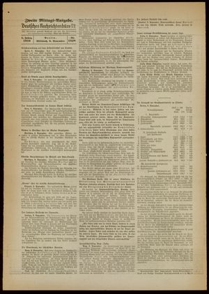 Deutsches Nachrichtenbüro vom 09.11.1938