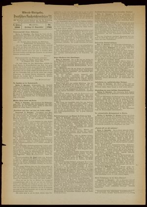 Deutsches Nachrichtenbüro vom 11.11.1938