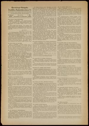 Deutsches Nachrichtenbüro vom 12.11.1938