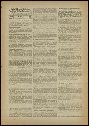 Deutsches Nachrichtenbüro vom 15.11.1938