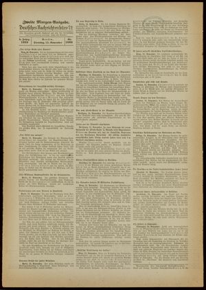 Deutsches Nachrichtenbüro vom 15.11.1938