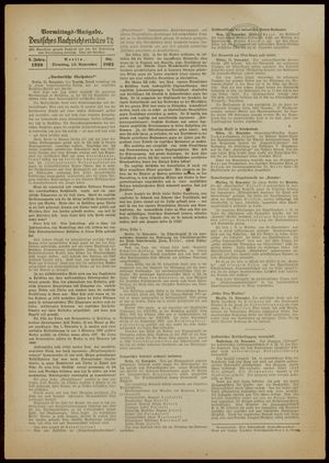 Deutsches Nachrichtenbüro vom 15.11.1938