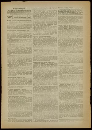 Deutsches Nachrichtenbüro vom 15.11.1938