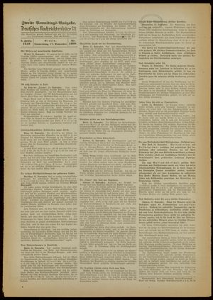 Deutsches Nachrichtenbüro vom 17.11.1938