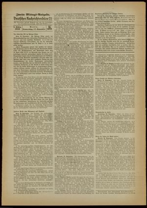 Deutsches Nachrichtenbüro vom 17.11.1938