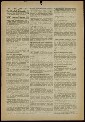 Deutsches Nachrichtenbüro vom 17.11.1938