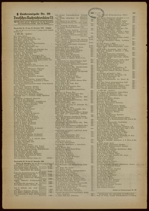 Deutsches Nachrichtenbüro vom 22.11.1938