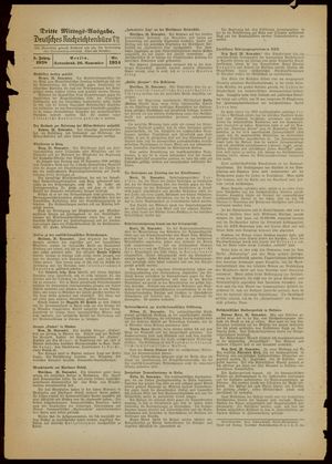 Deutsches Nachrichtenbüro vom 26.11.1938