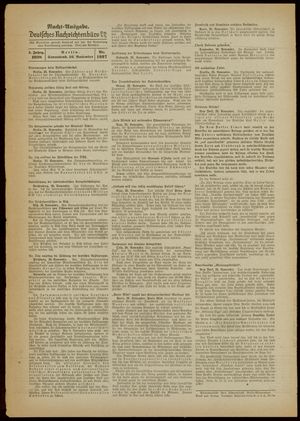 Deutsches Nachrichtenbüro vom 26.11.1938