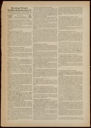 Deutsches Nachrichtenbüro vom 28.11.1938