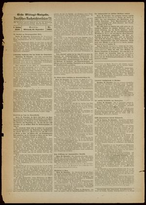 Deutsches Nachrichtenbüro vom 30.11.1938