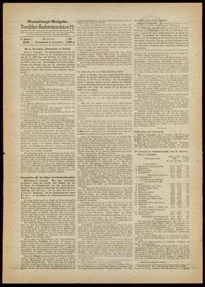 Deutsches Nachrichtenbüro vom 03.12.1938