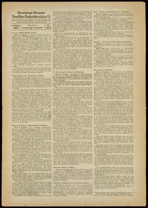 Deutsches Nachrichtenbüro vom 08.12.1938
