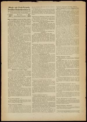 Deutsches Nachrichtenbüro vom 08.12.1938