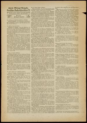 Deutsches Nachrichtenbüro vom 09.12.1938