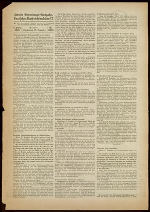 Deutsches Nachrichtenbüro vom 17.12.1938
