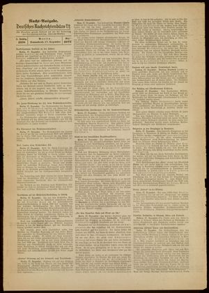 Deutsches Nachrichtenbüro vom 17.12.1938