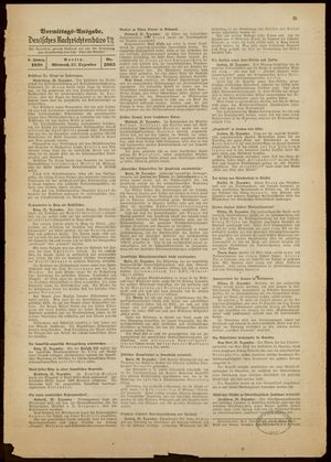Deutsches Nachrichtenbüro vom 21.12.1938