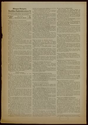 Deutsches Nachrichtenbüro vom 28.01.1939