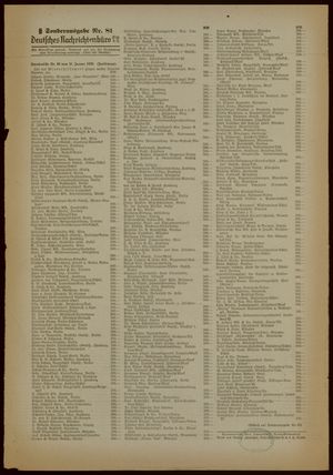 Deutsches Nachrichtenbüro on Jan 31, 1939